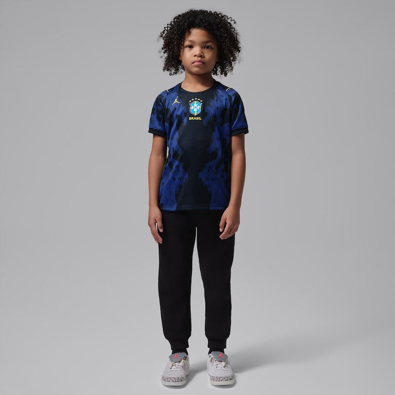 Camisa Brasil Jordan II 2026/27 Torcedor Pro Criança 3 - 7 Anos