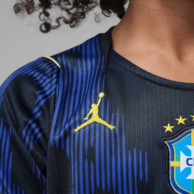 Camisa Brasil Jordan II 2026/27 Torcedor Pro Criança 3 - 7 Anos