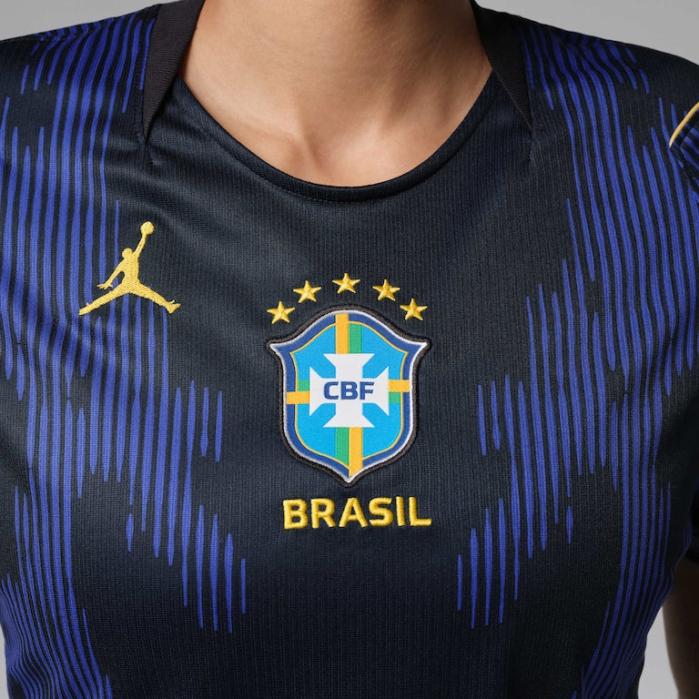 Camisa Brasil Jordan II 2026/27 Torcedora Pro Feminina