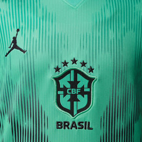 Camisa de Goleiro Brasil Jordan II 2026/27 Torcedor Pro Infantil 7 - 15 Anos