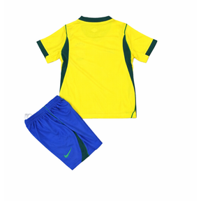 Conjunto Infantil Brasil Futebol Dry – Camisa + Short